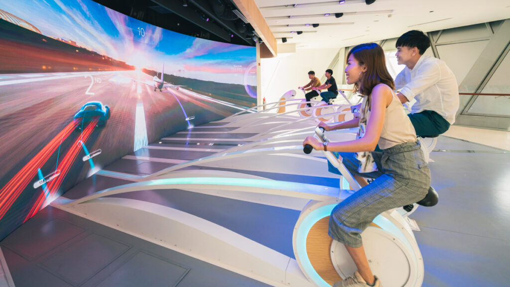 Book a Bus to Changi Experience Studio for Corporate Team Building