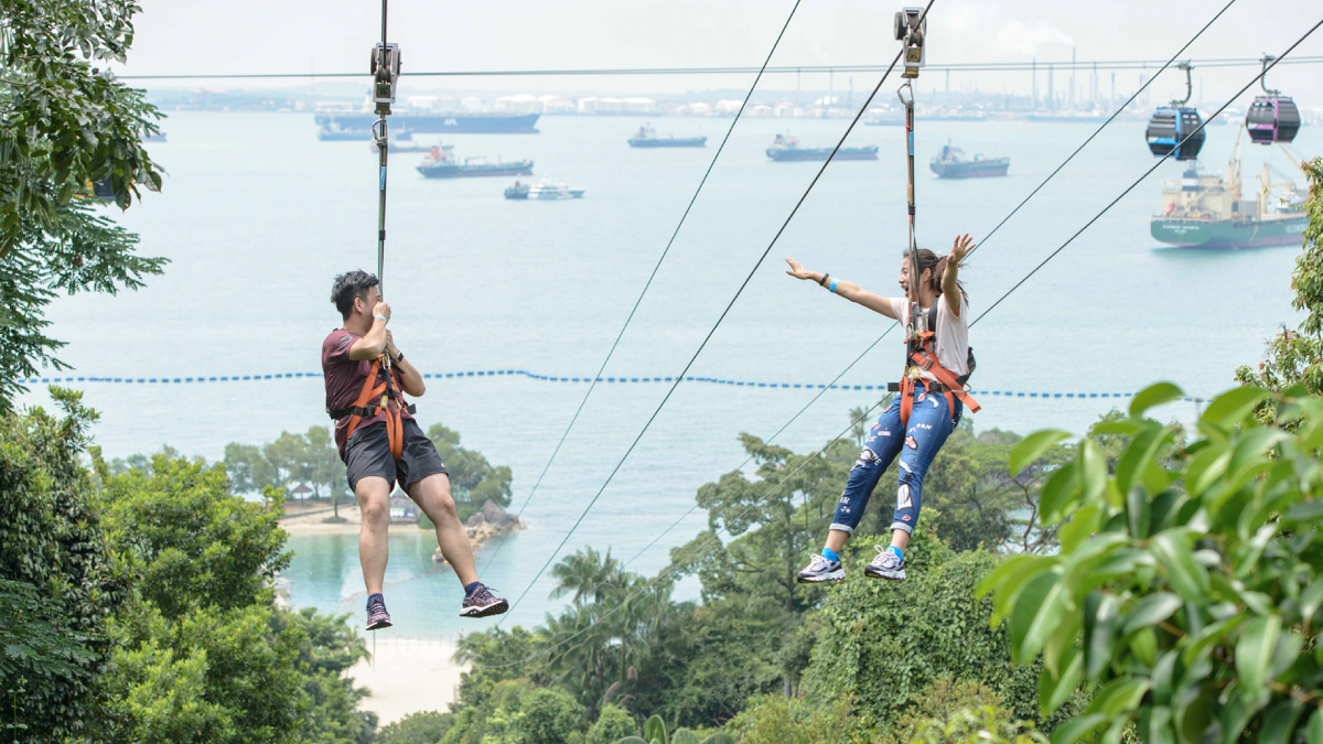 Book a Bus to Mega Adventure Park Singapore for Corporate Team Building