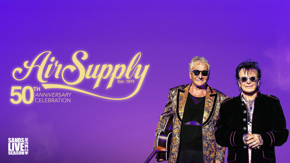 Book a Bus to Air Supply 50th Anniversary Concert in Singapore