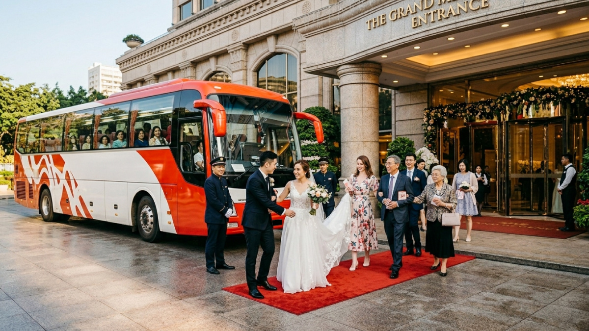Event Bus Charter: Making Your Big Day Seamless
